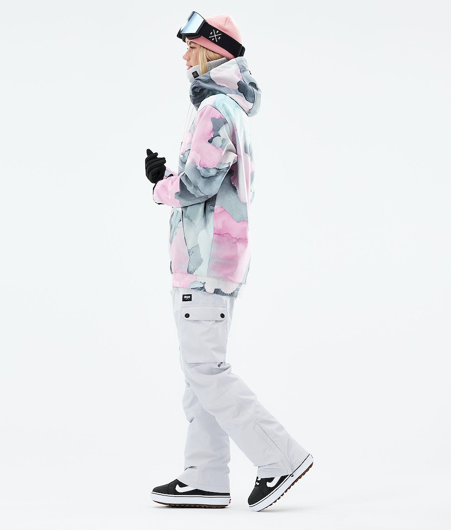 Dope Yeti 2021 Snowboardjacke Damen Mehrfarbig Rosa | DB0247136