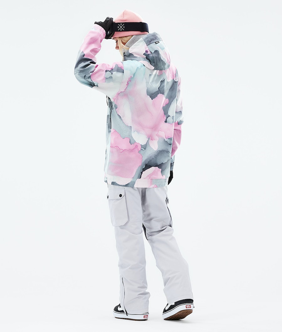 Dope Yeti 2021 Snowboardjacke Damen Mehrfarbig Rosa | DB0247136