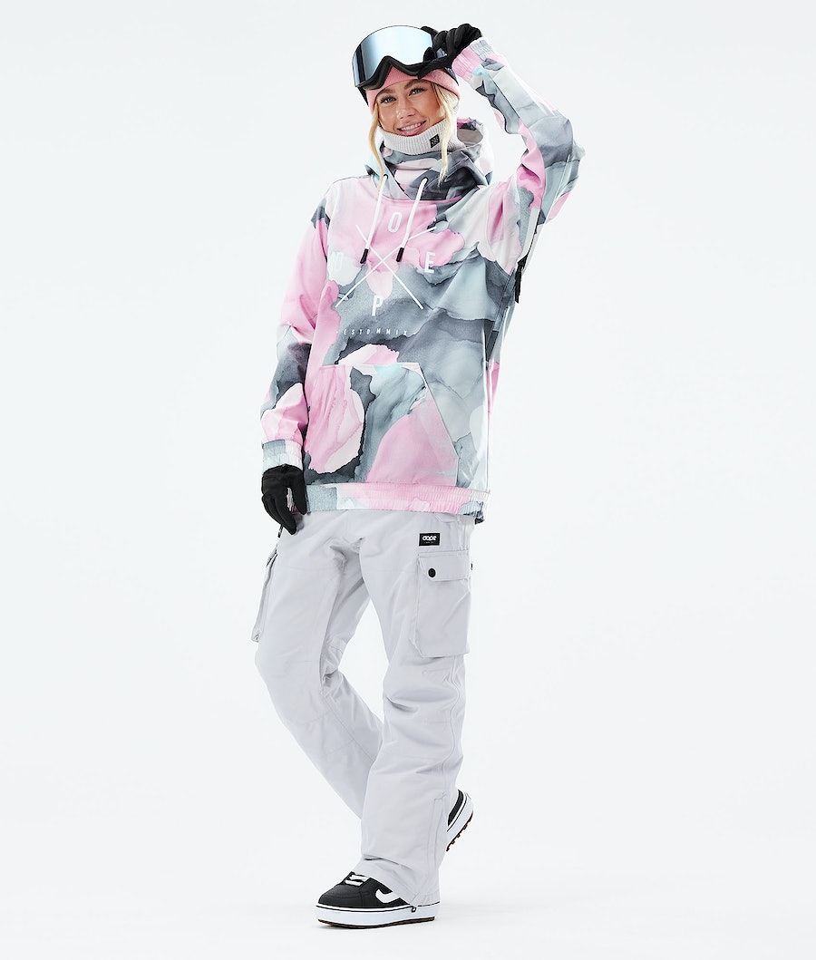Dope Yeti 2021 Snowboardjacke Damen Mehrfarbig Rosa | DB0247136