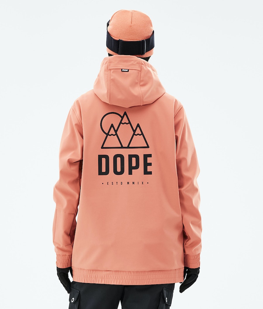 Dope Yeti 2021 Snowboardjacke Damen Orange | MJ2498763