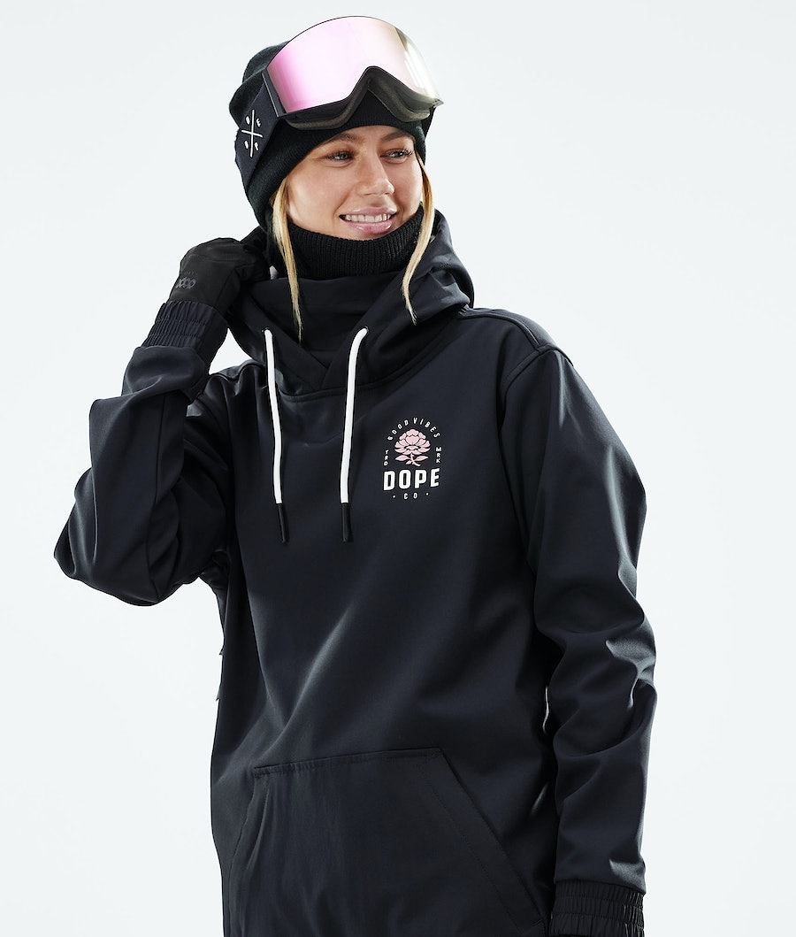 Dope Yeti 2021 Snowboardjacke Damen Rosa Schwarz | CP8019724
