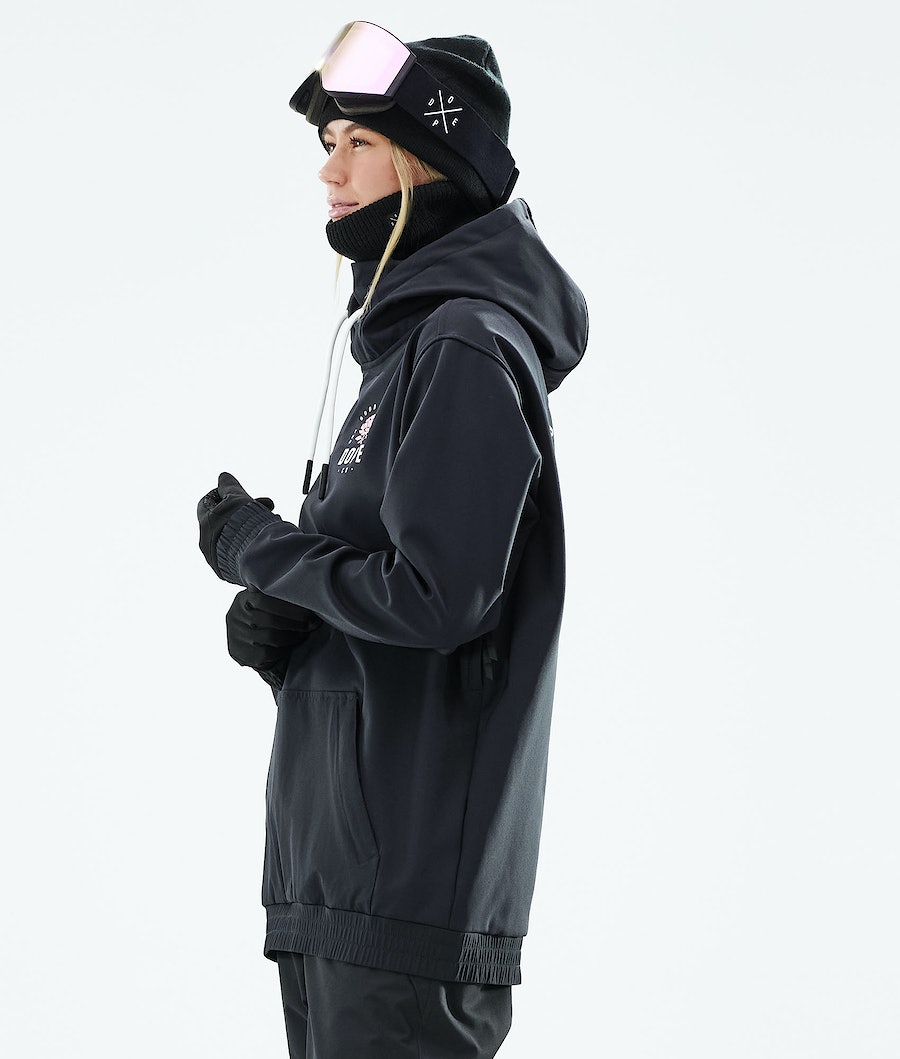 Dope Yeti 2021 Snowboardjacke Damen Rosa Schwarz | CP8019724
