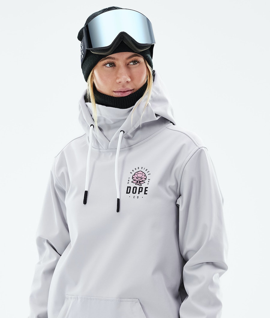 Dope Yeti 2021 Snowboardjacke Damen Rosa Hellgrau | ZC1380726