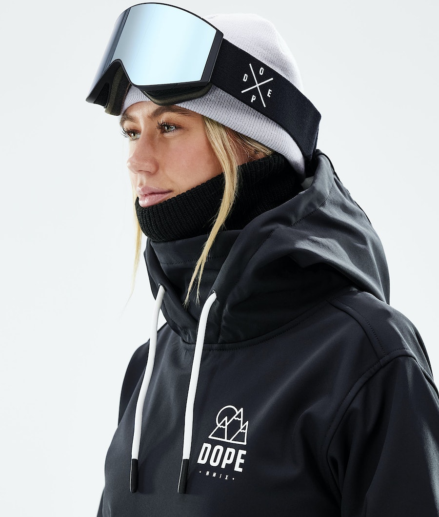 Dope Yeti 2021 Snowboardjacke Damen Schwarz | DH7410652