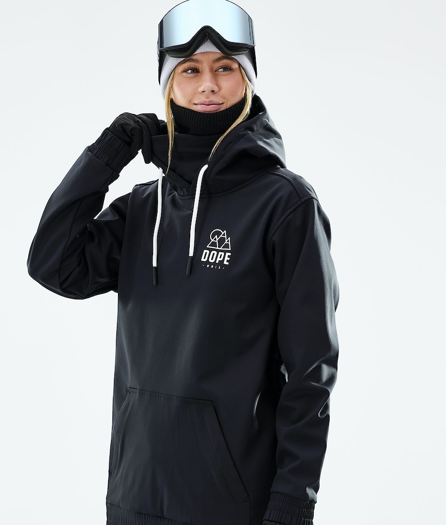 Dope Yeti 2021 Snowboardjacke Damen Schwarz | DH7410652