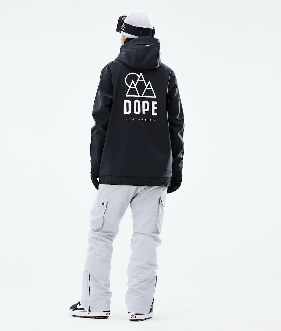 Dope Yeti 2021 Snowboardjacke Damen Schwarz | DH7410652