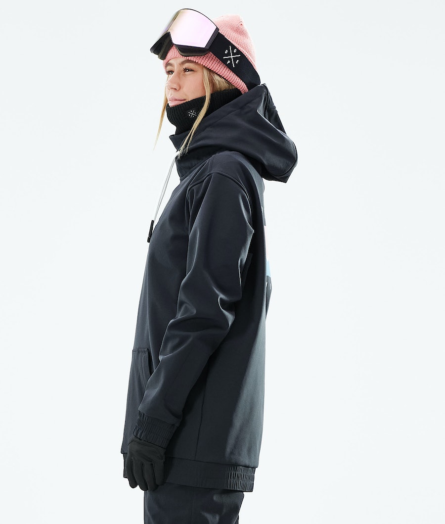 Dope Yeti 2021 Snowboardjacke Damen Schwarz | KG9026741