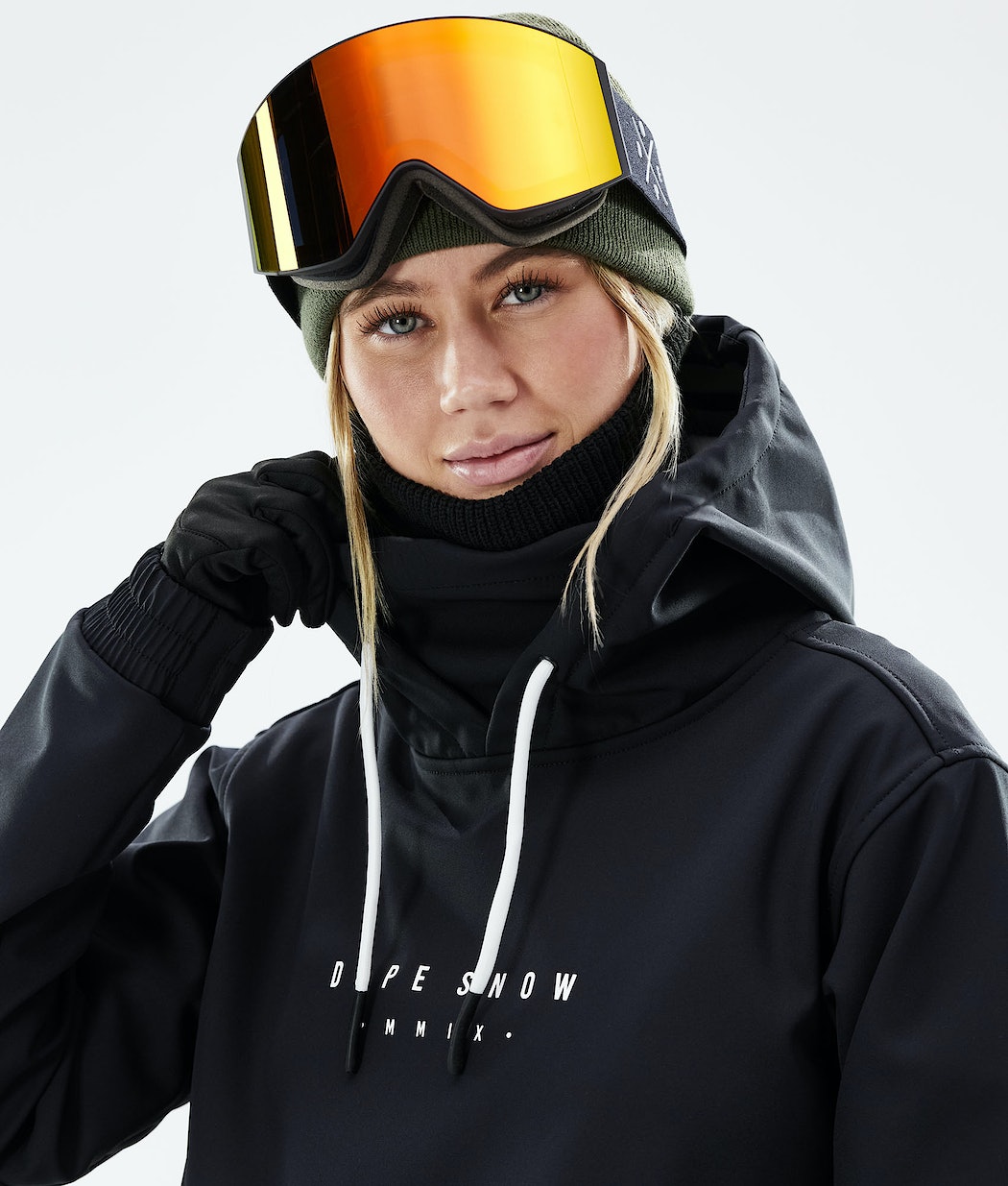 Dope Yeti 2021 Snowboardjacke Damen Weiß Schwarz | OA8916750
