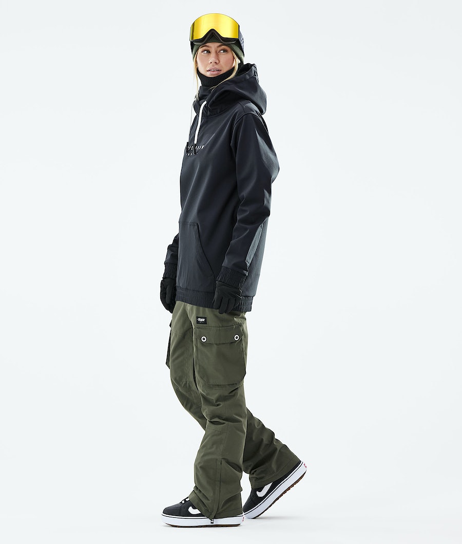 Dope Yeti 2021 Snowboardjacke Damen Weiß Schwarz | OA8916750