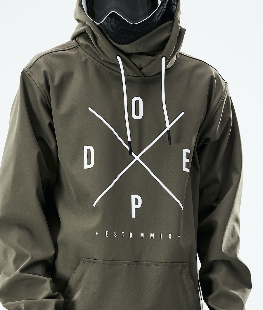 Dope Yeti 2021 Snowboardjacke Herren Olivgrün Grün | HU7048632
