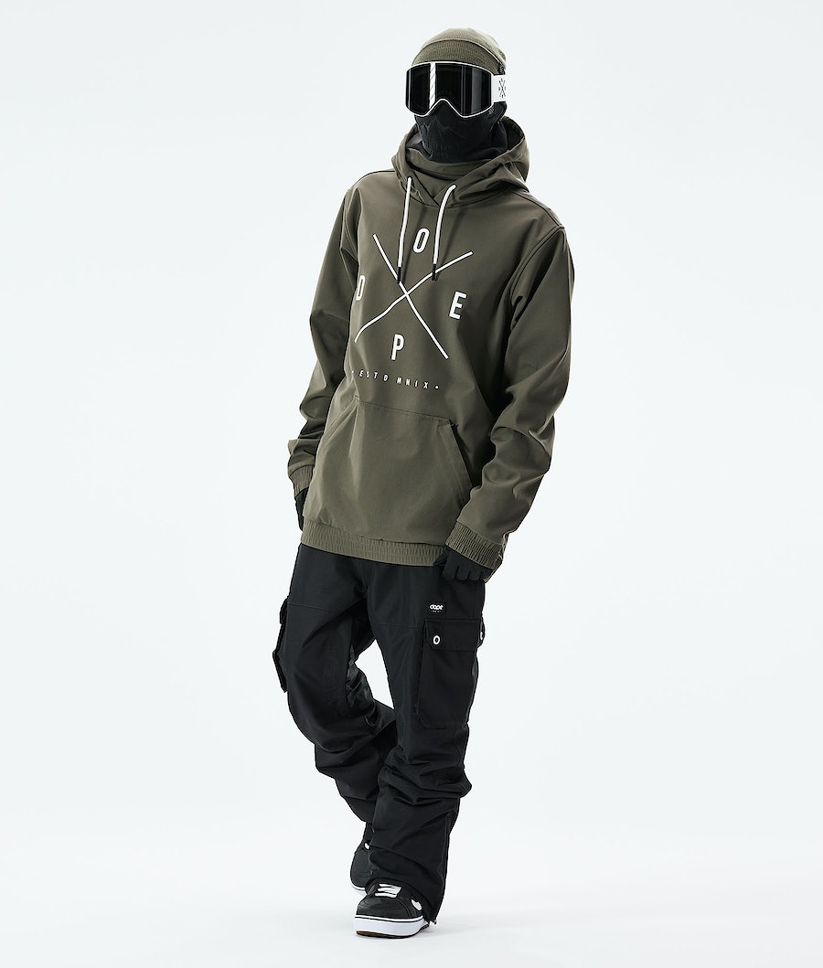Dope Yeti 2021 Snowboardjacke Herren Olivgrün Grün | HU7048632
