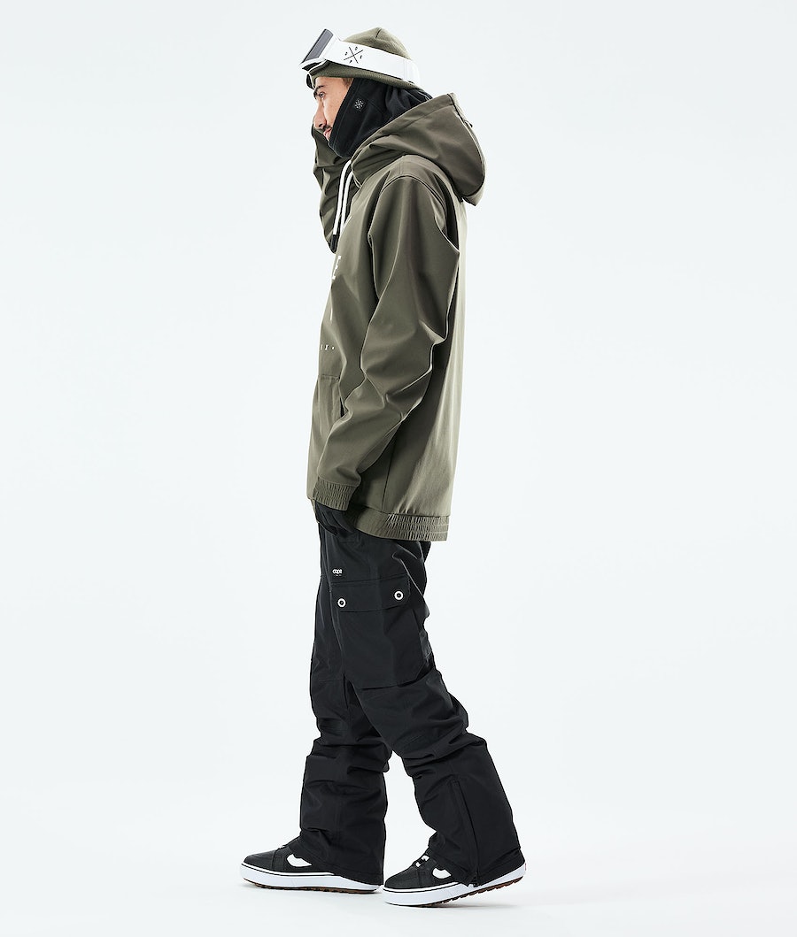 Dope Yeti 2021 Snowboardjacke Herren Olivgrün Grün | HU7048632
