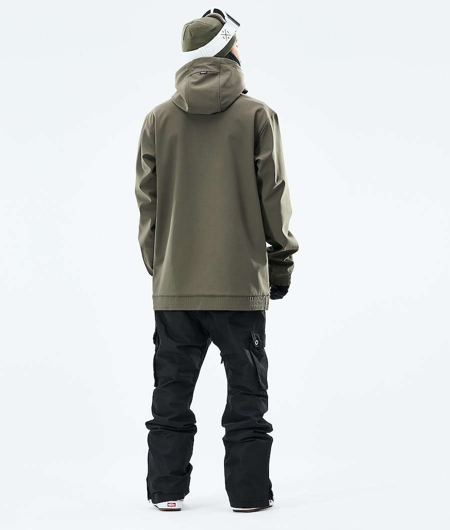 Dope Yeti 2021 Snowboardjacke Herren Olivgrün Grün | HU7048632