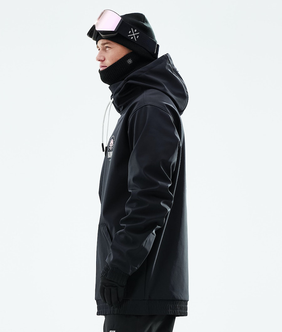 Dope Yeti 2021 Snowboardjacke Herren Rosa Schwarz | IZ6234890