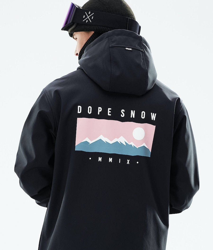 Dope Yeti 2021 Snowboardjacke Herren Schwarz | NM4932706
