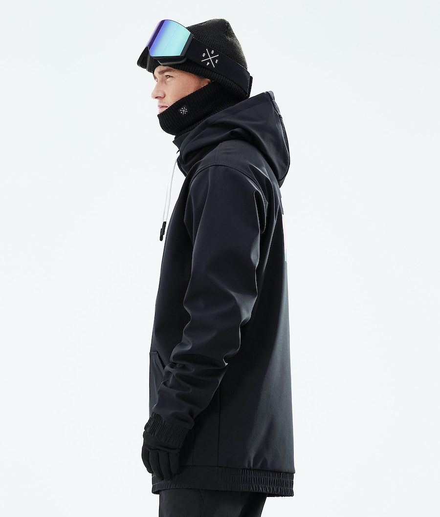 Dope Yeti 2021 Snowboardjacke Herren Schwarz | NM4932706