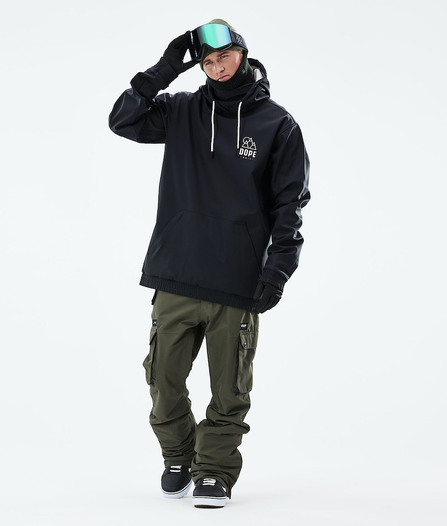 Dope Yeti 2021 Snowboardjacke Herren Schwarz | QO5129370