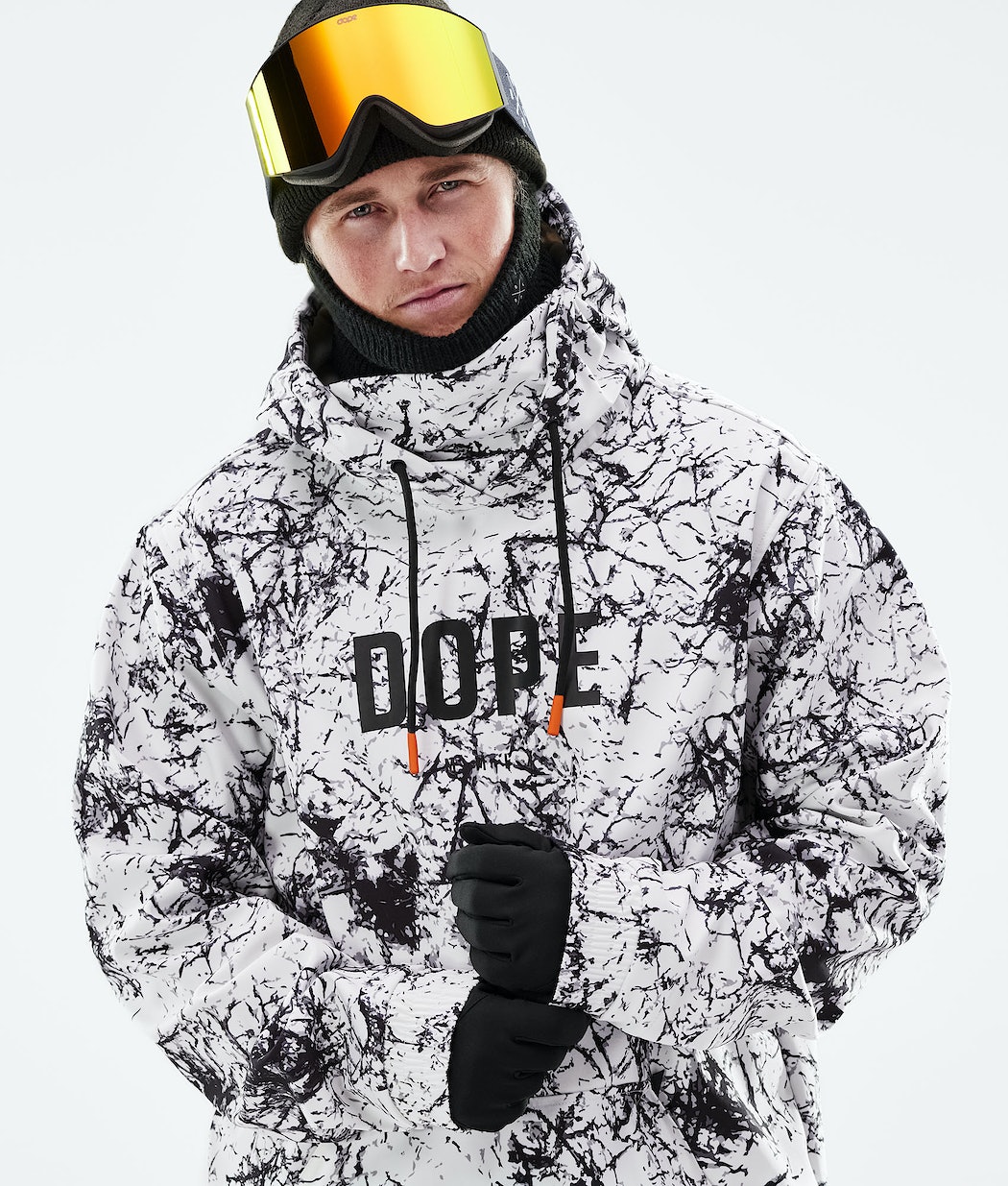 Dope Yeti 2021 Snowboardjacke Herren Weiß Schwarz | JY8054729
