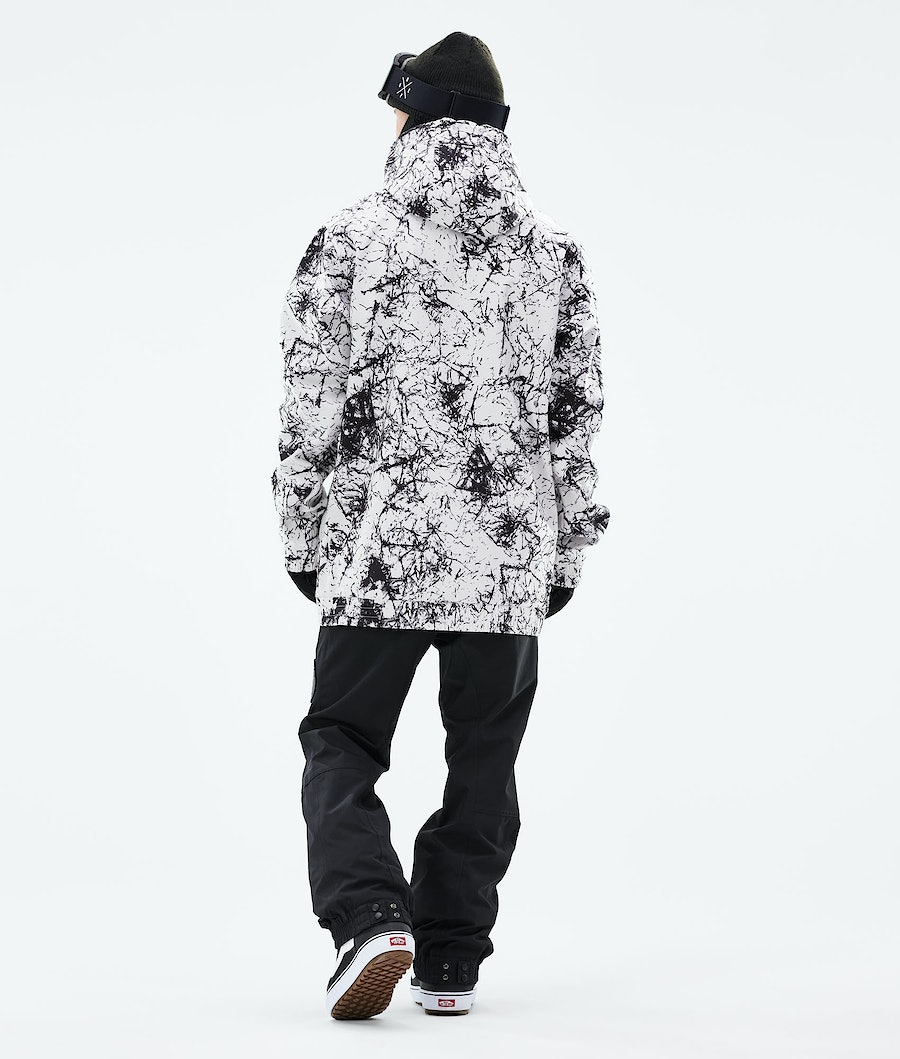 Dope Yeti 2021 Snowboardjacke Herren Weiß Schwarz | JY8054729