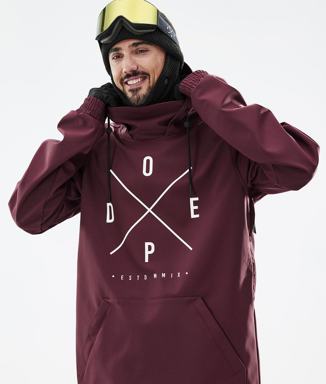 Dope Yeti Snowboardjacke Herren Bordeaux | JG9832046