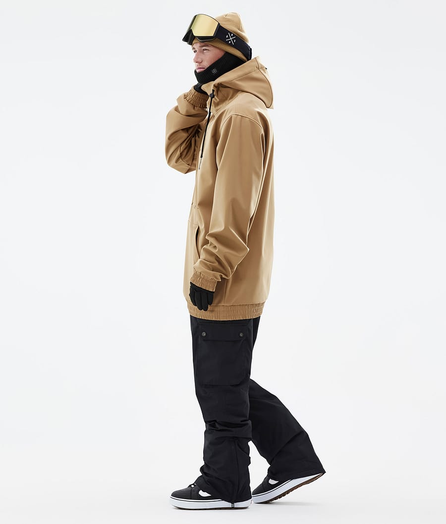 Dope Yeti Snowboardjacke Herren Gold | LZ4635270