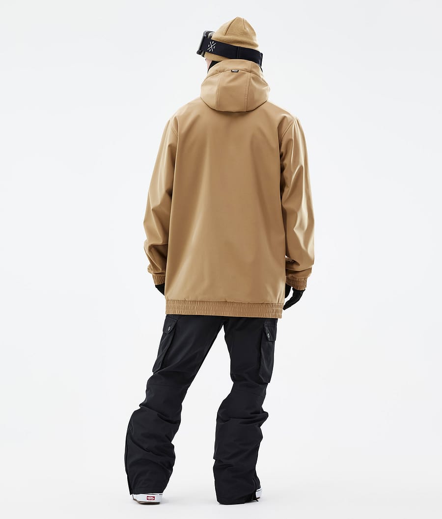 Dope Yeti Snowboardjacke Herren Gold | LZ4635270