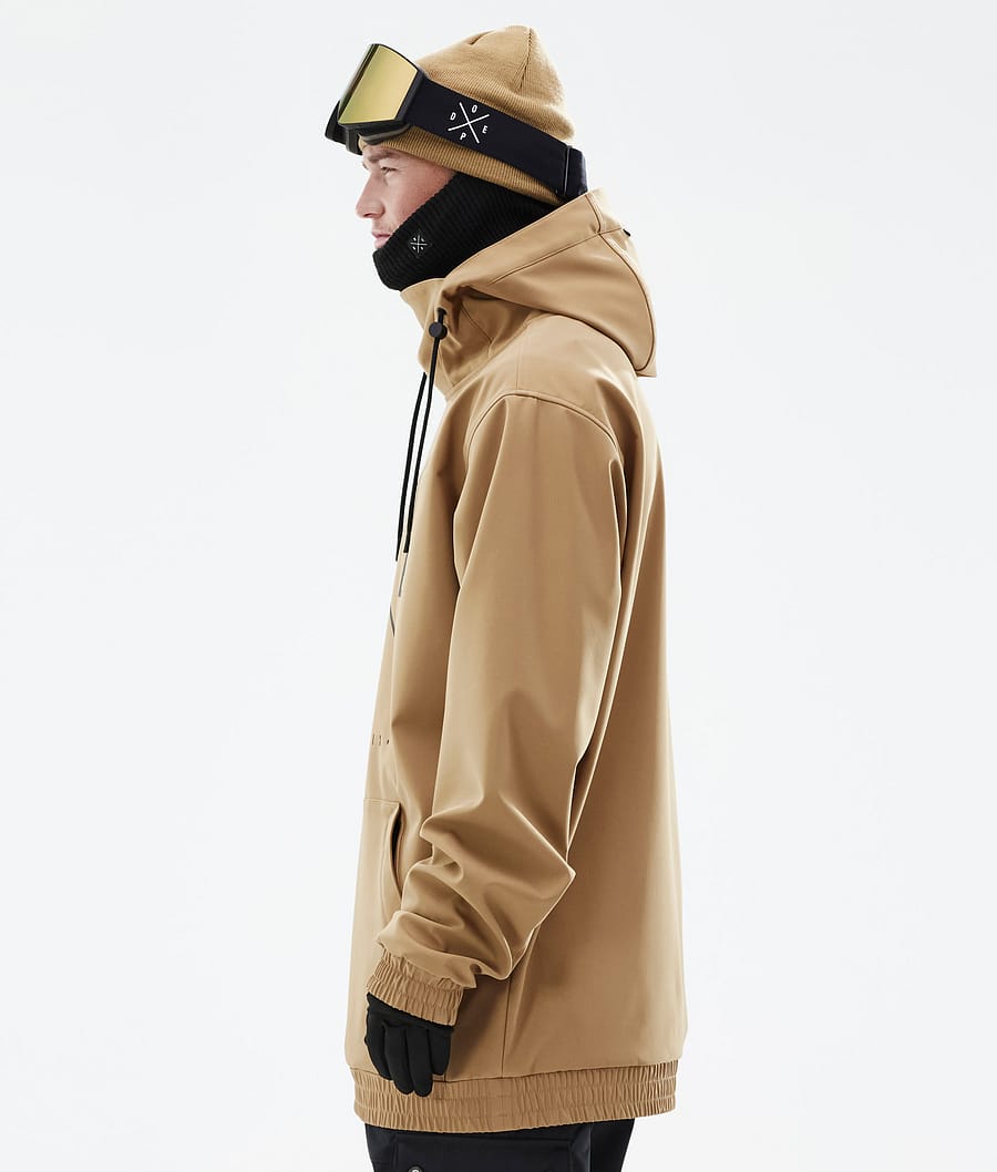 Dope Yeti Snowboardjacke Herren Gold | LZ4635270