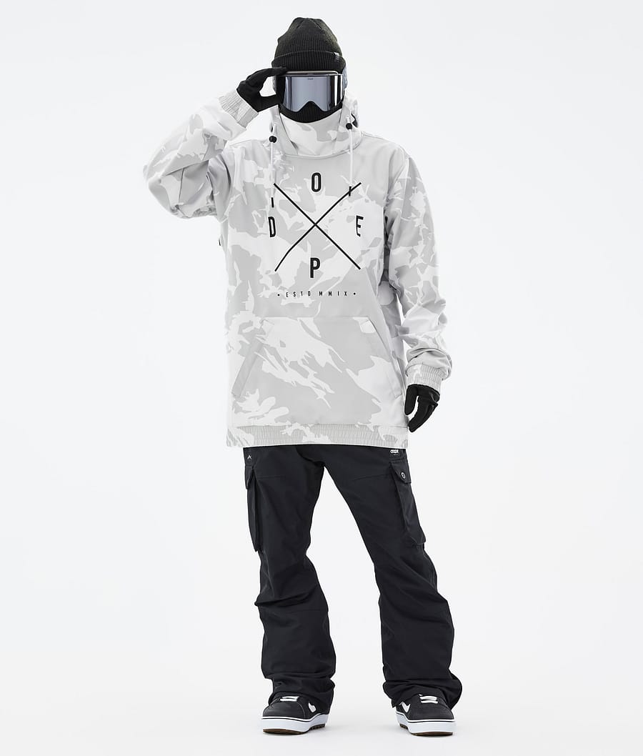 Dope Yeti Snowboardjacke Herren Grau Camouflage | TQ3425869