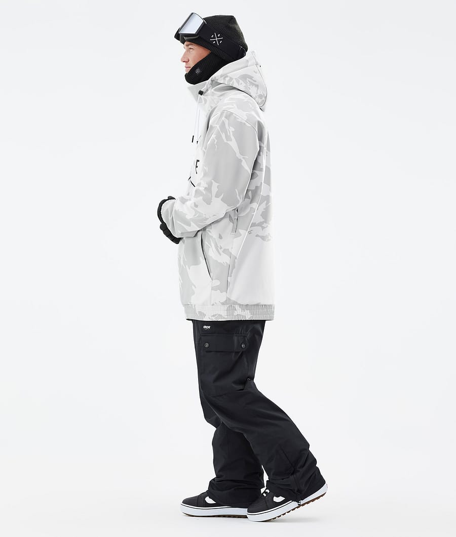 Dope Yeti Snowboardjacke Herren Grau Camouflage | TQ3425869