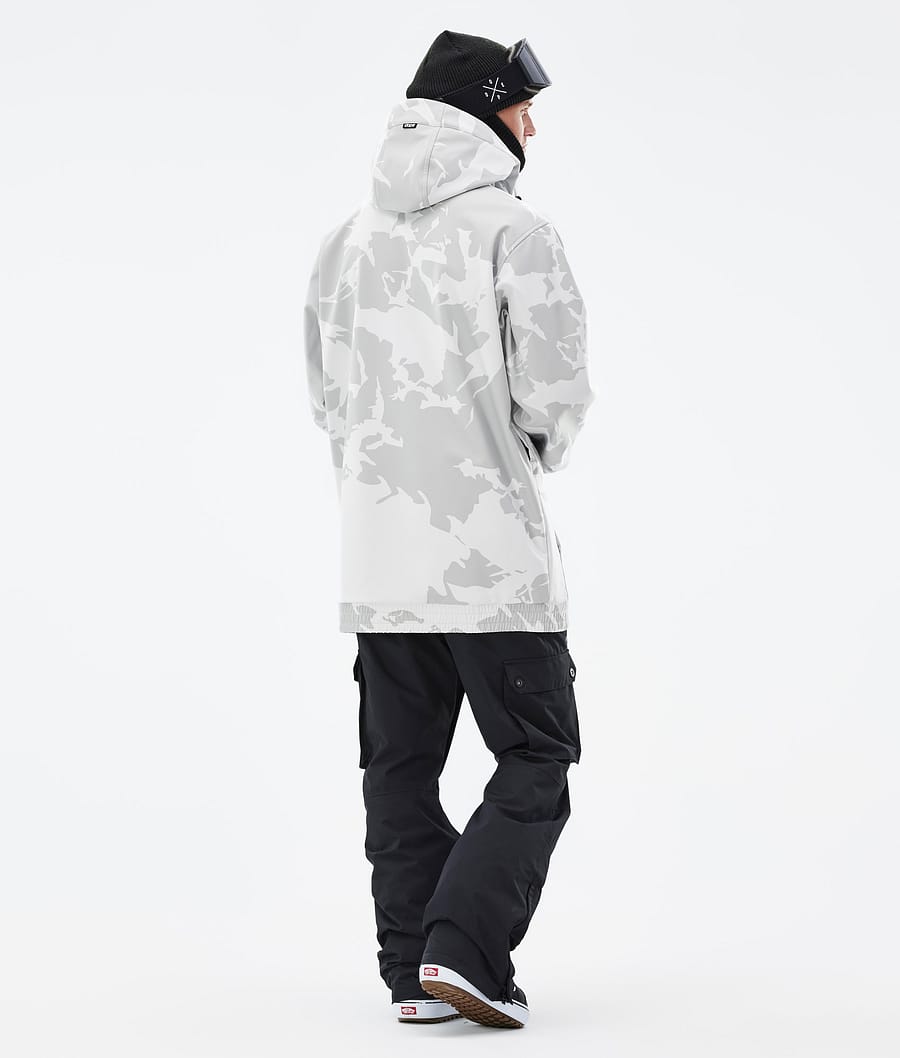 Dope Yeti Snowboardjacke Herren Grau Camouflage | TQ3425869