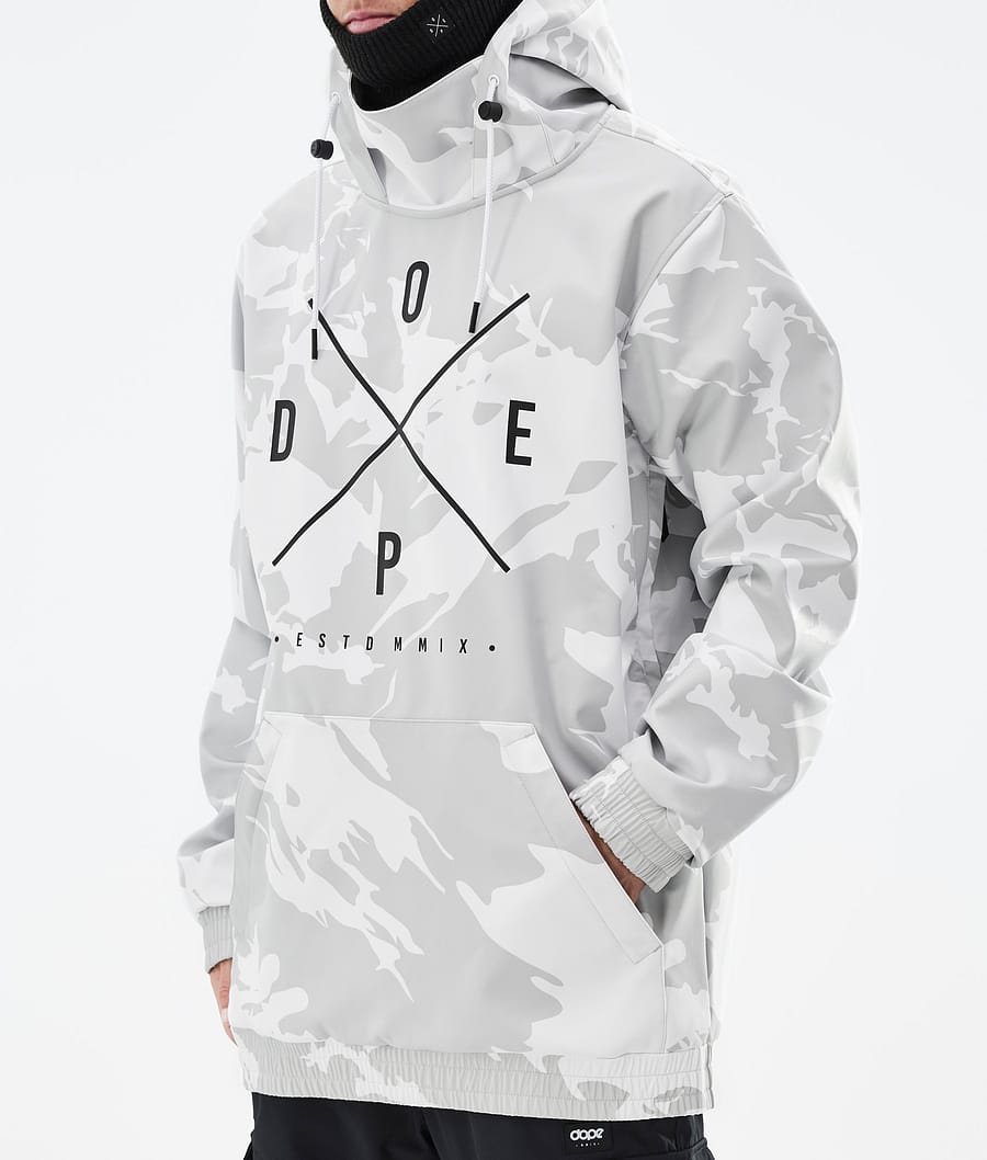 Dope Yeti Snowboardjacke Herren Grau Camouflage | TQ3425869