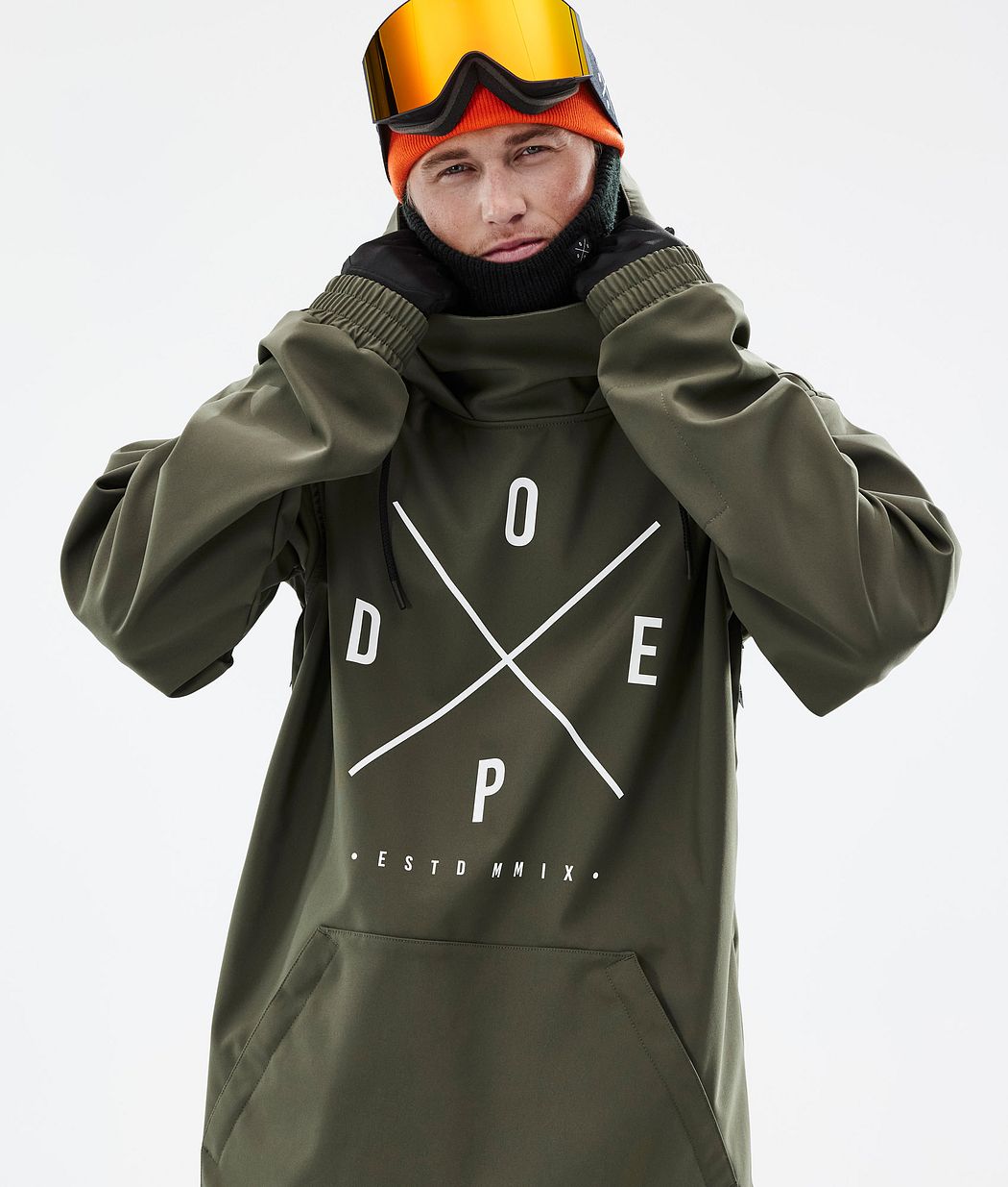 Dope Yeti Snowboardjacke Herren Olivgrün Grün | GF6125438