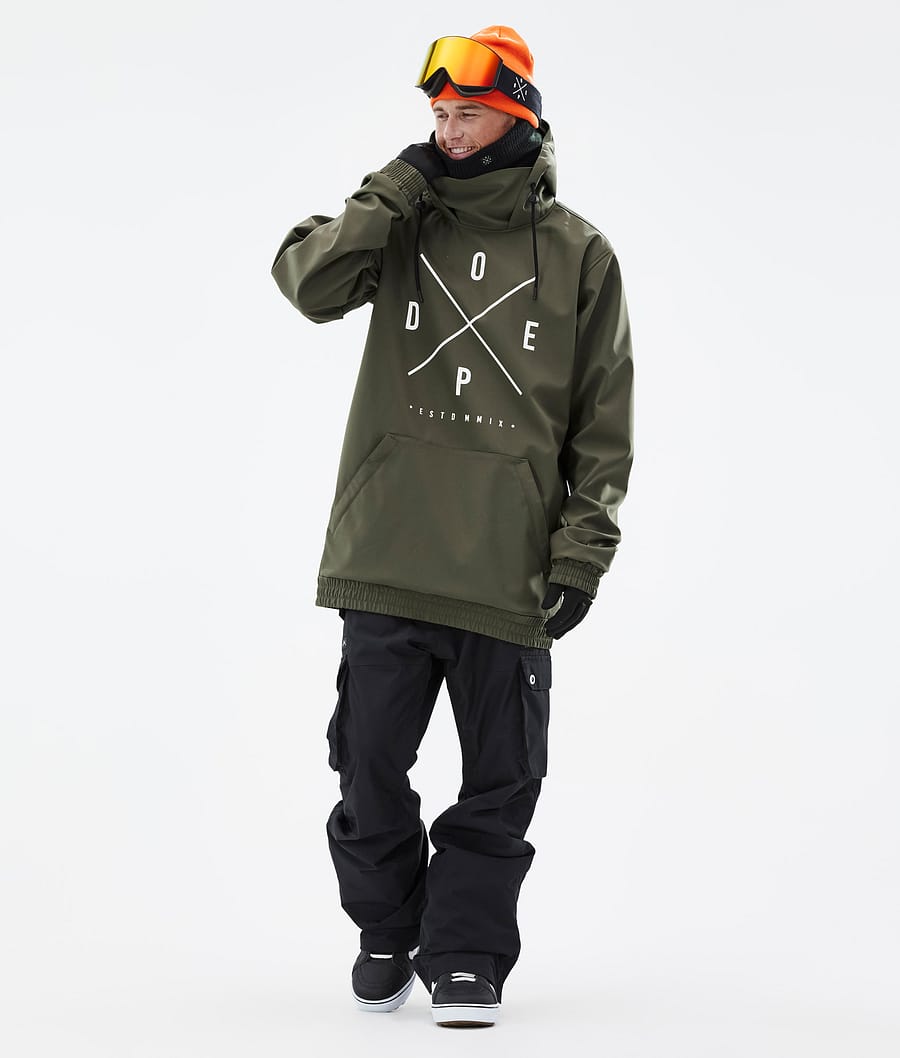 Dope Yeti Snowboardjacke Herren Olivgrün Grün | GF6125438