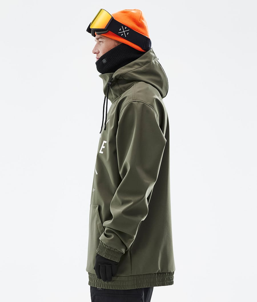 Dope Yeti Snowboardjacke Herren Olivgrün Grün | GF6125438