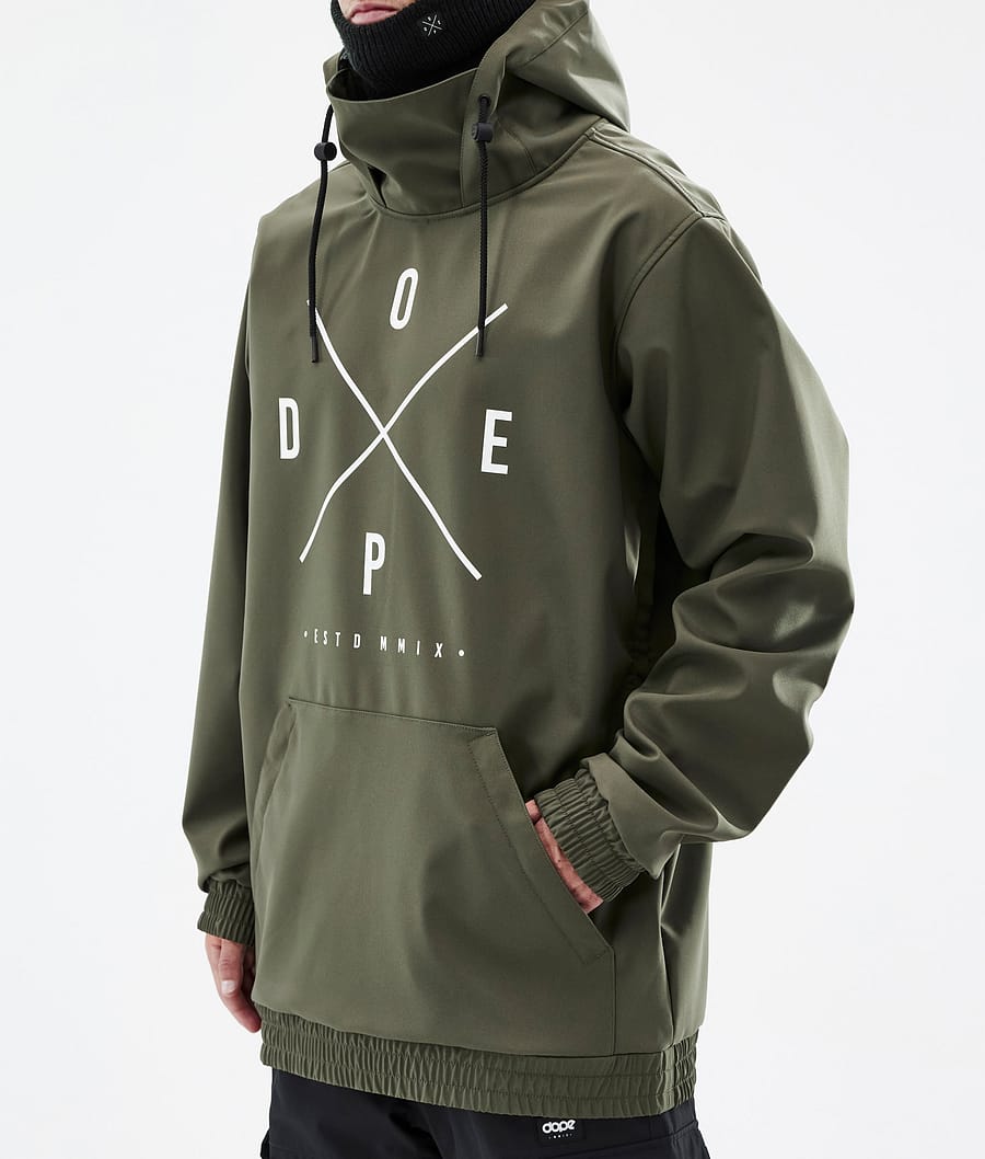 Dope Yeti Snowboardjacke Herren Olivgrün Grün | GF6125438