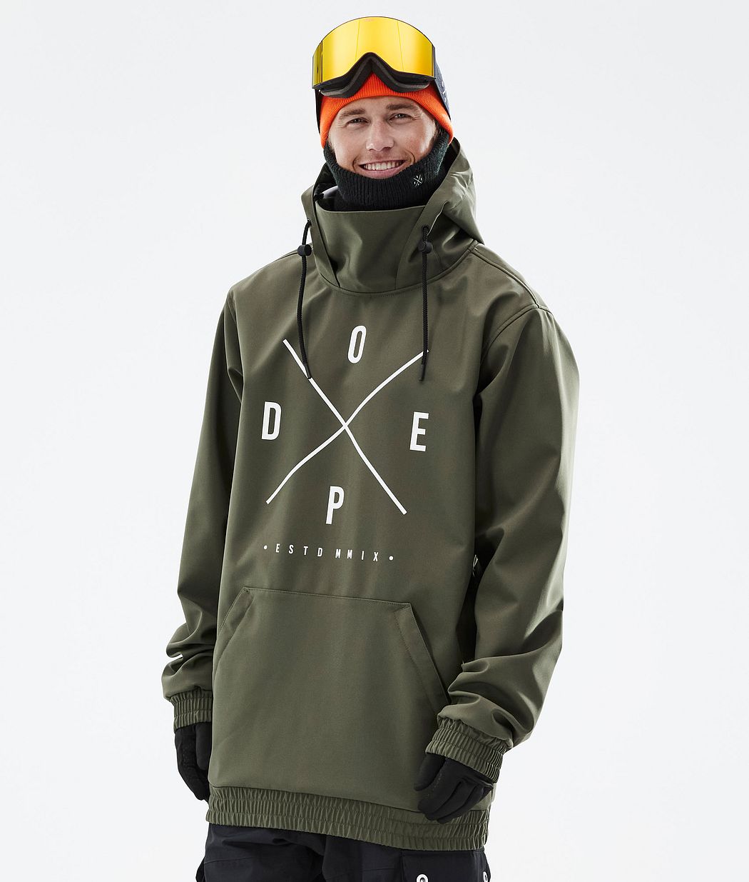 Dope Yeti Snowboardjacke Herren Olivgrün Grün | GF6125438