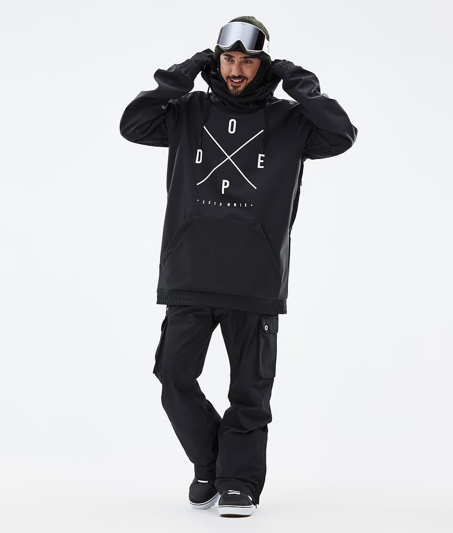 Dope Yeti Snowboardjacke Herren Schwarz | TY3691728