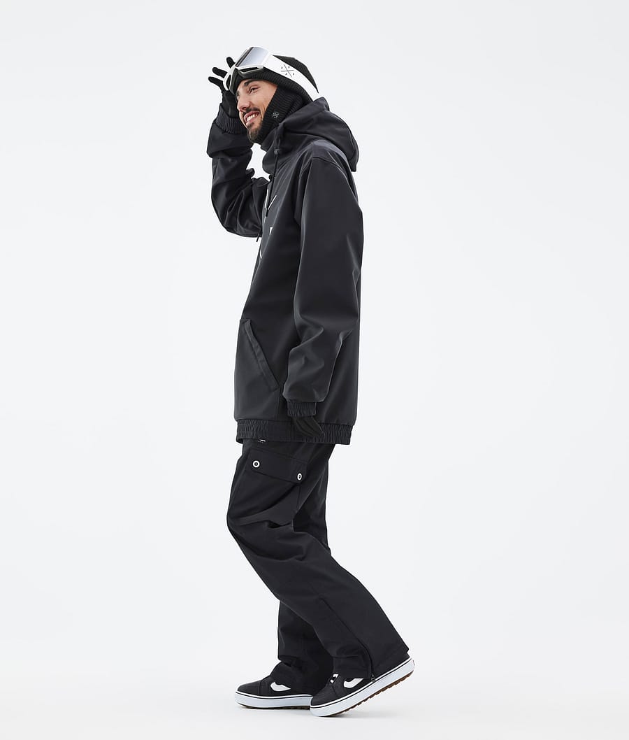 Dope Yeti Snowboardjacke Herren Schwarz | TY3691728