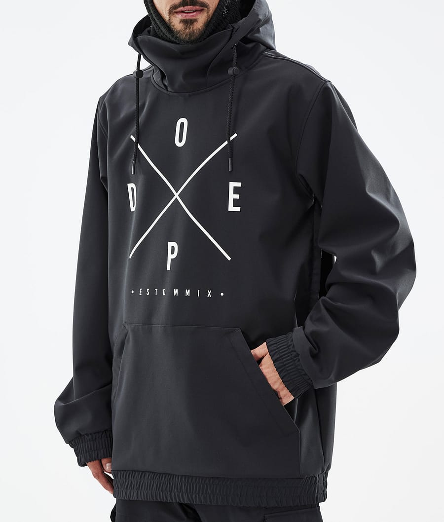 Dope Yeti Snowboardjacke Herren Schwarz | TY3691728