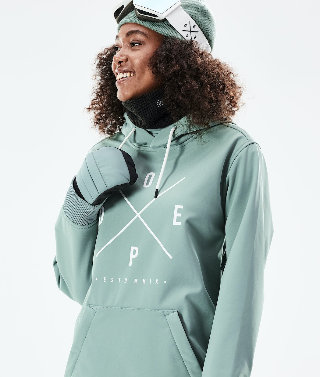 Dope Yeti W 10k Snowboardjacke Damen Grün | JQ7234169