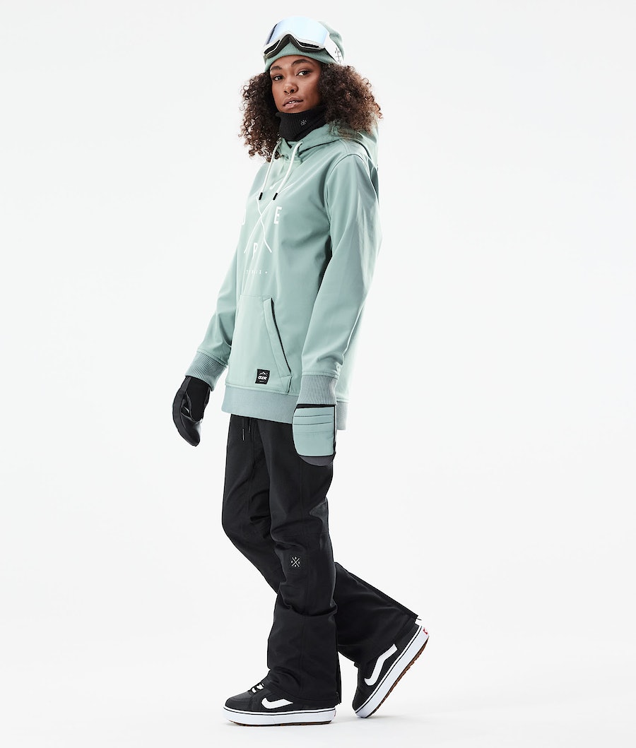 Dope Yeti W 10k Snowboardjacke Damen Grün | JQ7234169