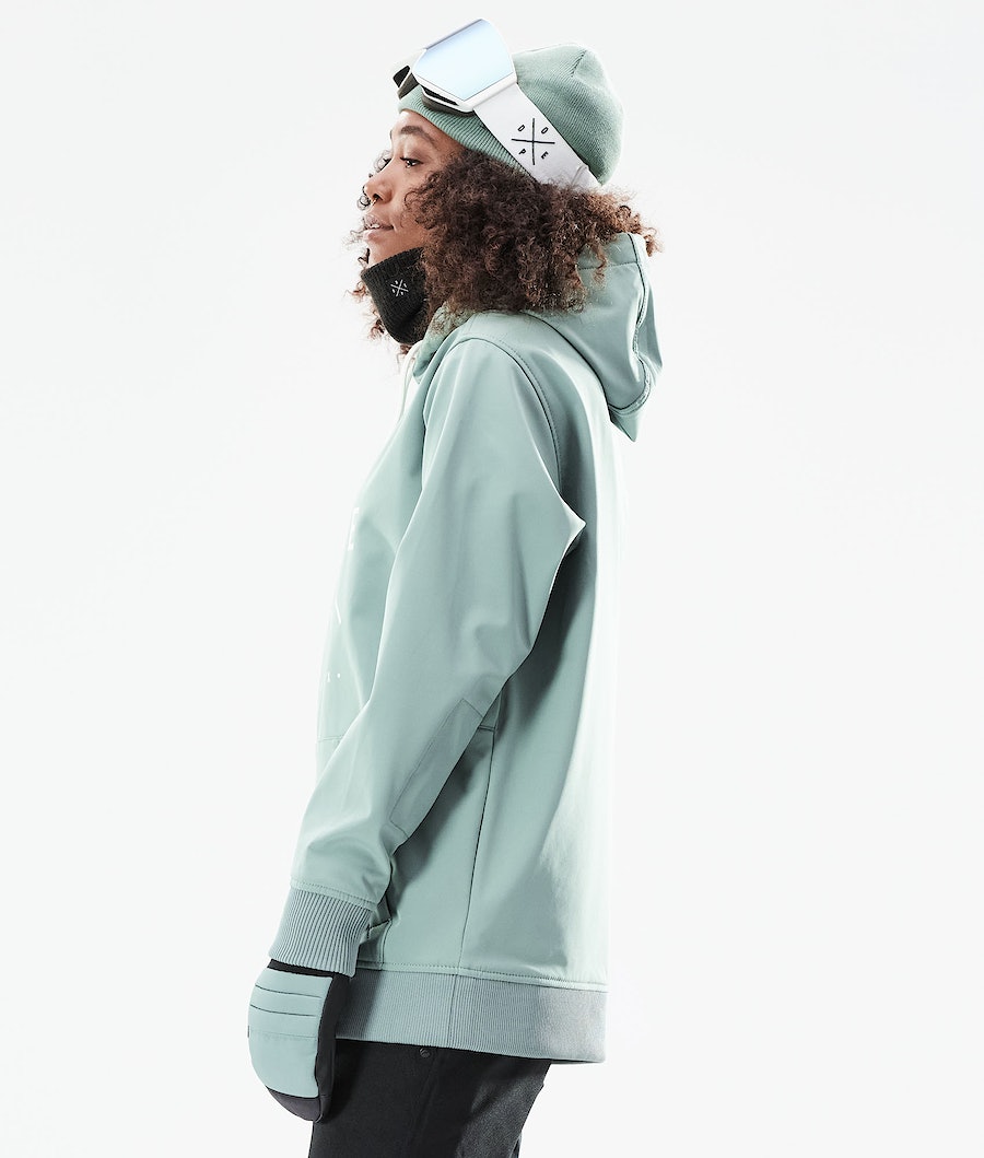 Dope Yeti W 10k Snowboardjacke Damen Grün | JQ7234169