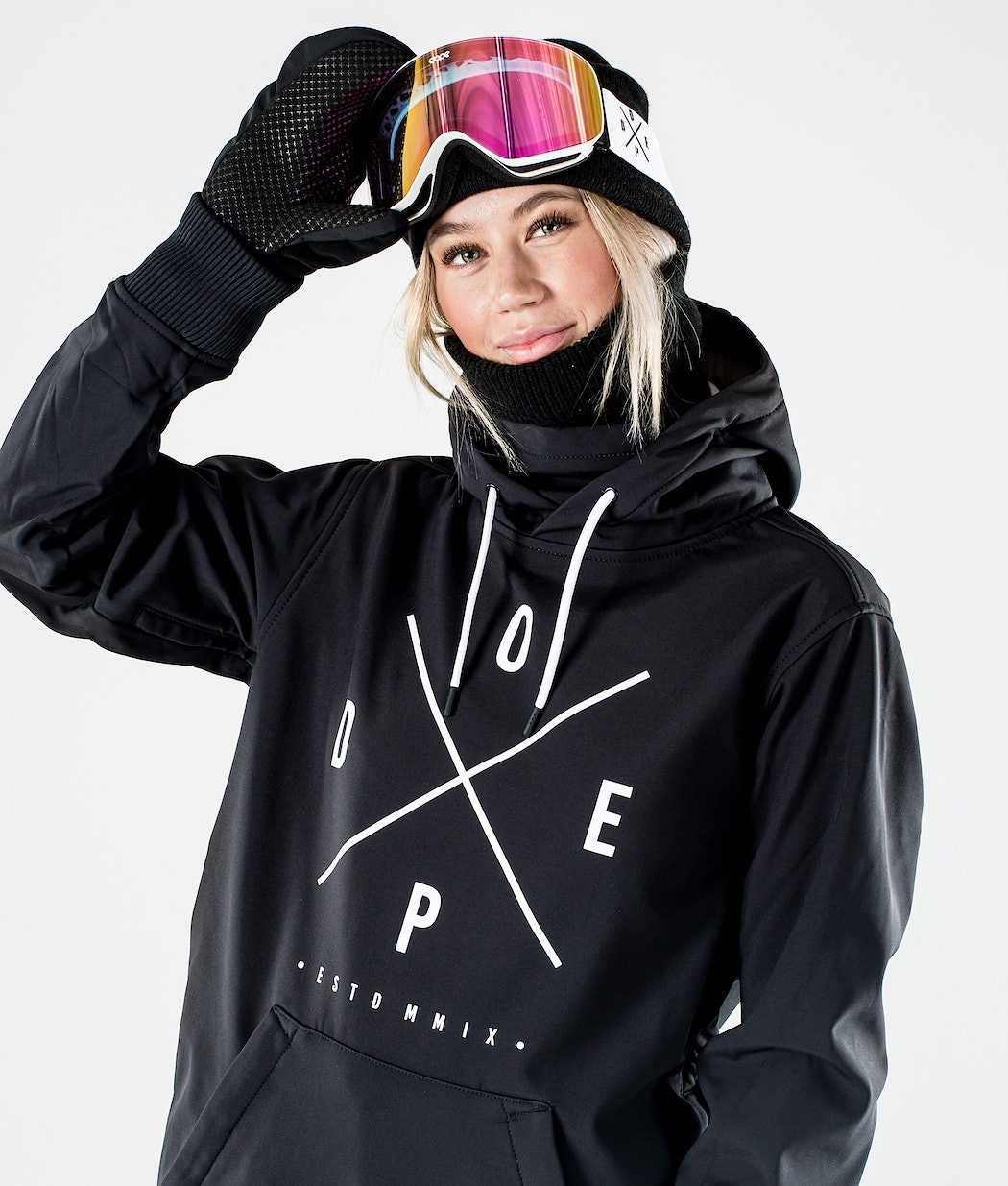 Dope Yeti W 10k Snowboardjacke Damen Schwarz | NA1465830