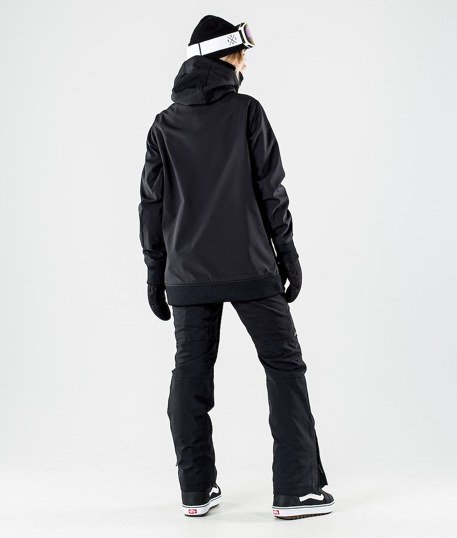 Dope Yeti W 10k Snowboardjacke Damen Schwarz | NA1465830