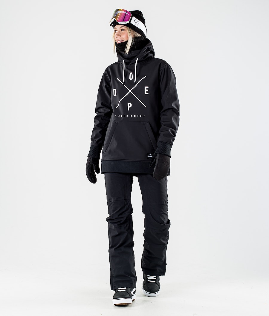 Dope Yeti W 10k Snowboardjacke Damen Schwarz | NA1465830