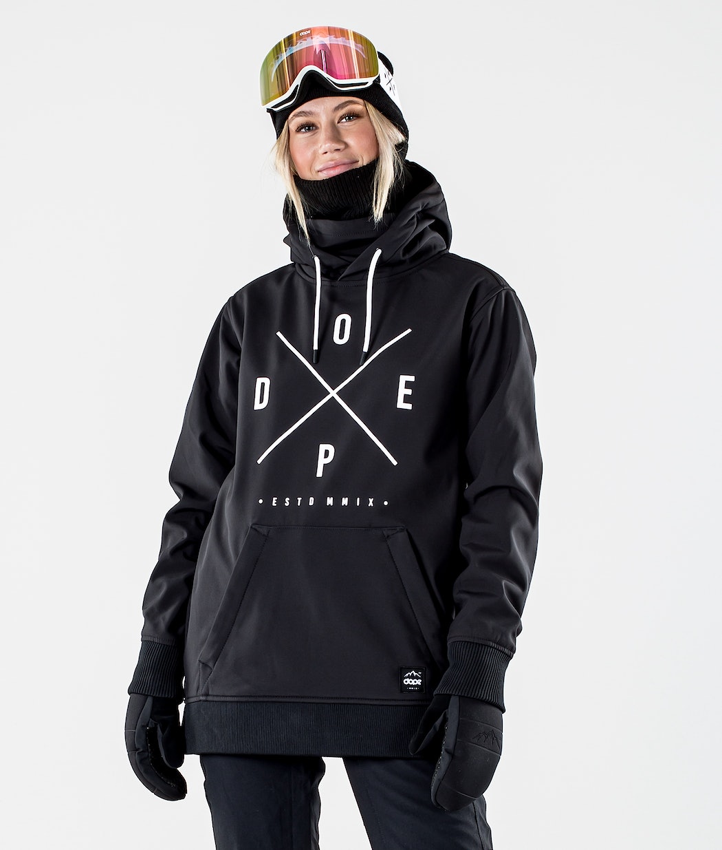 Dope Yeti W 10k Snowboardjacke Damen Schwarz | NA1465830