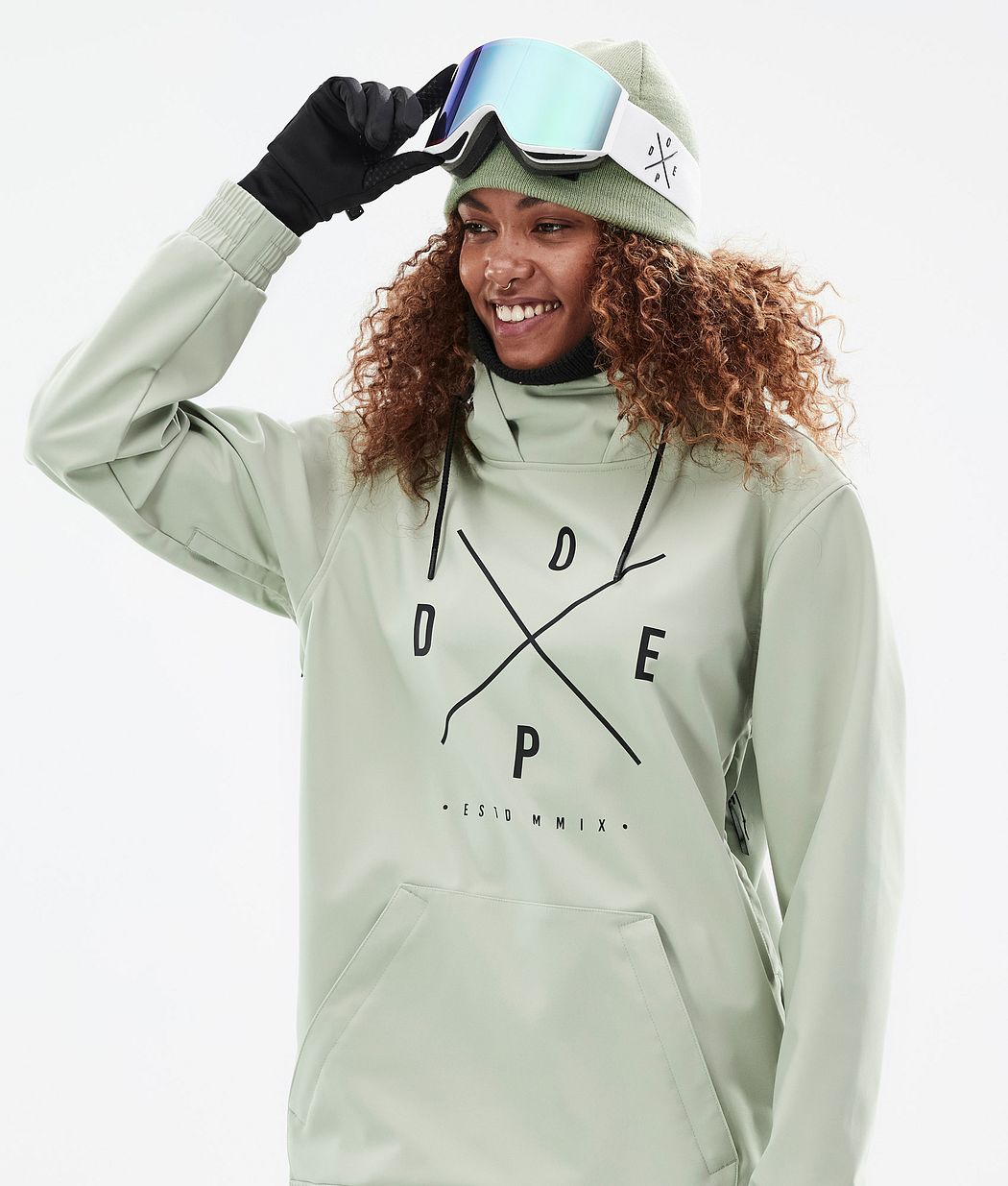 Dope Yeti W Snowboardjacke Damen Grün | DQ7053249