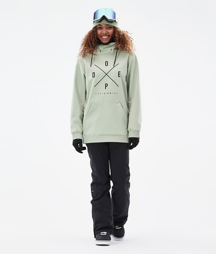 Dope Yeti W Snowboardjacke Damen Grün | DQ7053249
