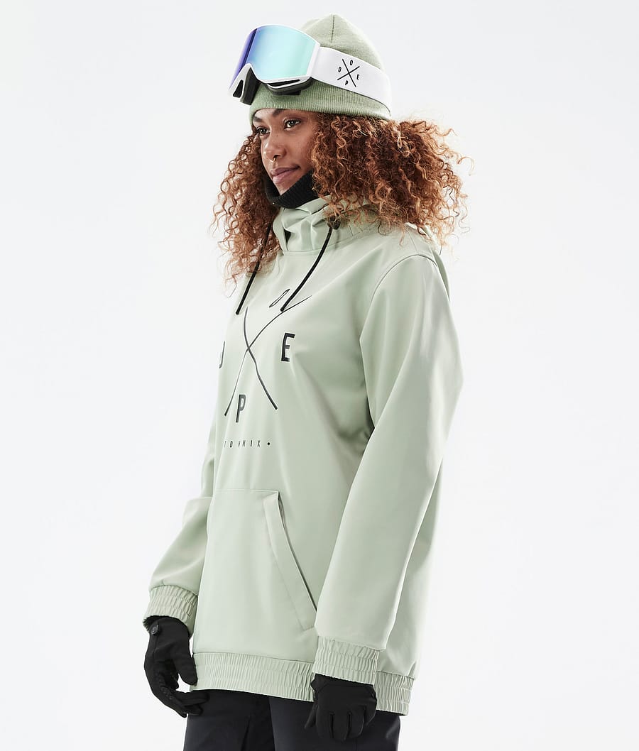 Dope Yeti W Snowboardjacke Damen Grün | DQ7053249