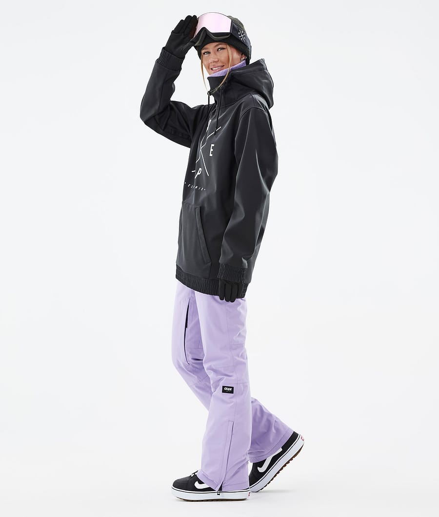 Dope Yeti W Snowboardjacke Damen Schwarz | CY9842031